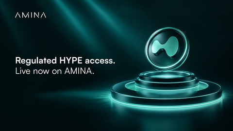 AMINA Adds Trading and Custody for HYPE as Hyperliquid’s Institutional Profile Gains Traction

