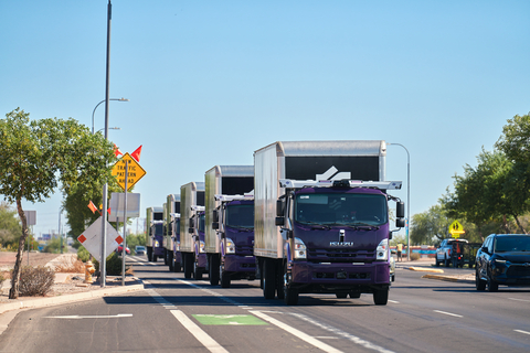 Gatik's autonomous trucks on the road in a U.S. market

