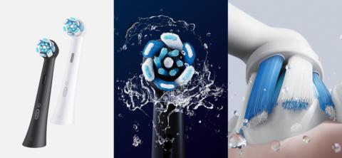 Oral-B iO替換刷頭帶有褪色提示刷毛，刷毛變白時，就代表需要更換刷頭。

