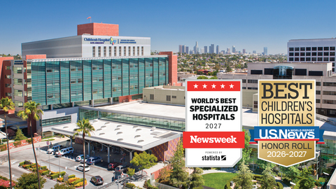 Children’s Hospital Los Angeles Earns Top National and Global Pediatric Hospital Honors from U.S. News & World Report and Newsweek

