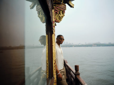 Project B Co-Founder and Chief Strategy Officer Russell Westbrook on West Lake, Hangzhou

