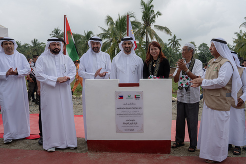 Sultan bin Ahmed launches 60-home village project, inaugurates orphanage and clinic in southern Philippines (Photo AETOSWire)

