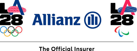 Allianz为LA28打造的专属“A”字母会徽。