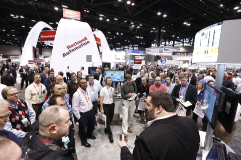 Attendees gather to learn about the latest automation products, solutions and technology at Automation Fair. (Photo: Business Wire)