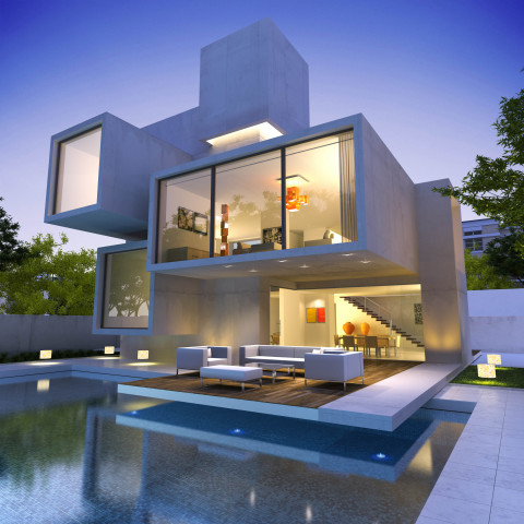 A luxury villa within the lush green AKOYA Oxgyen lifestyle community in Dubai. (Photo: Business Wire)
