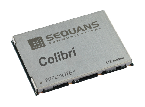 Sequans的Colibri LTE模組（圖片：美國商業資訊）
