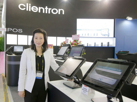 “Clientron offers comprehensive Thin Client and POS products lineup at Computex 2016,” said Kelly Wu, President & CEO of Clientron. (Photo: Business Wire) 