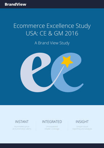 Brand View发布卓越电子商务研究：2016美国消费电子产品和日用百货（照片：美国商业资讯） 