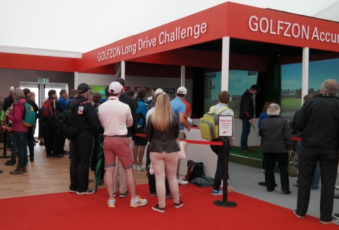 Golfzon's Golf Simulators to be presented to the general public at the 144th Open, Scotland (Photo: Business Wire)