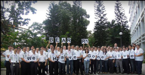 A group photo after the ceremony to symbolize 