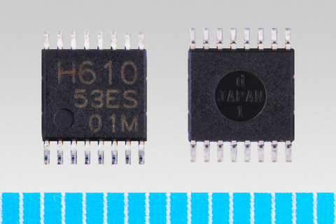 東芝：適用於低電壓(2.5V)驅動的H橋驅動器IC TC78H610FNG（照片：美國商業資訊） 