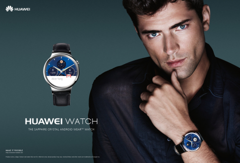 Huawei Watch Mario Testino Sean O'Pry (Photo: Business Wire)