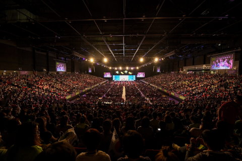 9,000 Herbalife Nutrition members participated in Asia Pacific Extravaganza for North Asia, held from June 16 to 18 in Hong Kong. (Photo: Business Wire)