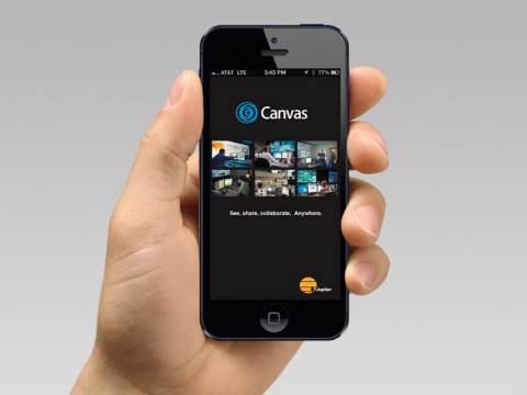 Jupiter Systems宣布推出其屢獲殊榮的協作視覺化套件新版本Canvas 2.2，2.2版讓整個企業在智慧型手機、平板電腦、個人電腦和電視牆上的Canvas體驗更強大、更經濟（照片：美國商業資訊）。 