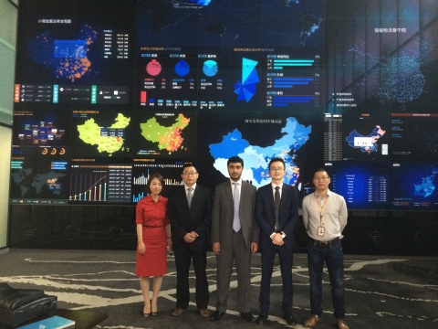 Jafza Group Photo during the roadshow in China (Photo: Business Wire)
