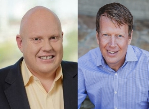 Left to right - John Tait and George Zirkel of TNS (Photo: Business Wire)