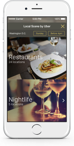 “Local Scene”將為會員提供來自於其他Uber搭乘者有關到訪城市最佳去處的資訊。（照片：美國商業資訊）