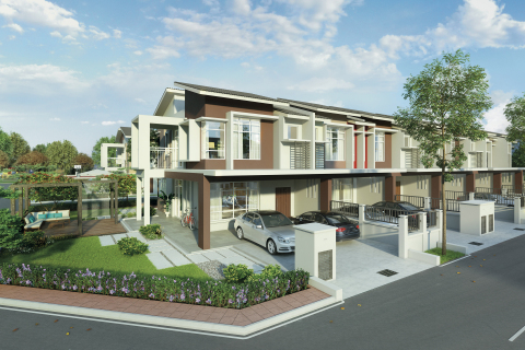 2-story terrace house in Maple @ Hillpark Shah Alam North (Graphic: Business Wire)