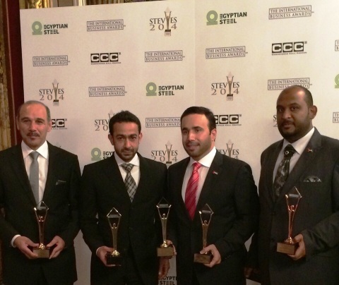 MoI Delegation at the Stevie Awards Ceremony (Photo: Business Wire)
