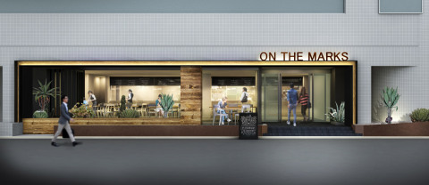 ON THE MARKS facade image (Graphic: Business Wire)