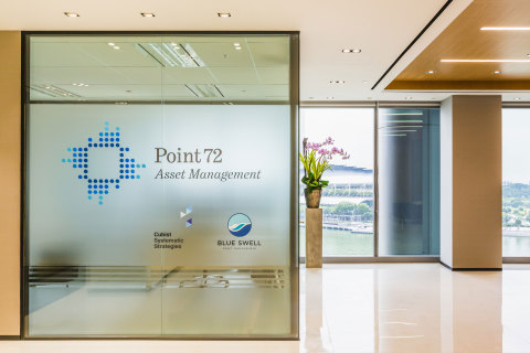 Point72 Doubles Office Space in Singapore's OUE Bayfront; Affirms Commitment to Hiring Region's Top Talent (Photo: Business Wire)