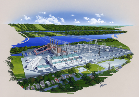 1124 兆瓦 Panda哈梅爾發電站電廠（圖片：美國商業資訊）