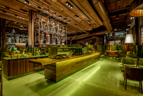 Starbucks Reserve Roastery & Tasting Room - Seattle, WA (Photo: Business Wire)