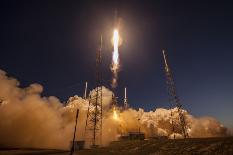 SES-9 lift-off from Cape Canaveral on 4 March 2016 (Credit: SpaceX) 