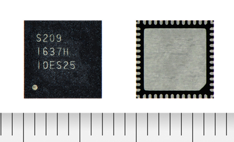 東芝：TB67S209FTG，一款具有可降低馬達工作期間的雜訊和振動的結構的步進馬達驅動器。（照片：美國商業資訊） 