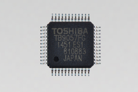 東芝：適用於汽車EPS系統的新款有刷馬達預驅動器IC TB9057FG（照片：美國商業資訊） 