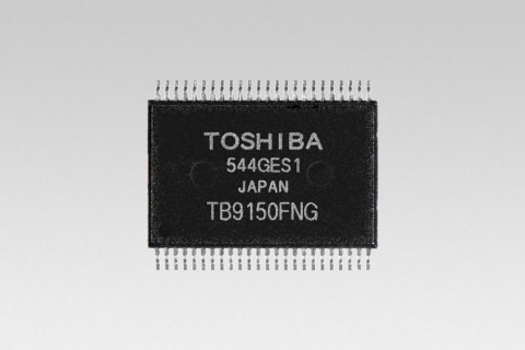 東芝：一款適用於電動及混合動力汽車車載逆變器的光電隔離型IGBT閘極預驅動IC TB9150FNG（照片：美國商業資訊）。 