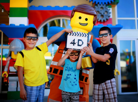 MERLIN ENTERTAINMENTS ANNOUNCES NEW 4D FILM BASED ON THE LEGO® MOVIE™ FROM WARNER BROS. TO LAUNCH EXCLUSIVELY TO LEGOLAND® PARKS AND LEGOLAND® DISCOVERY CENTERS WORLDWIDE (Photo: Business Wire)
