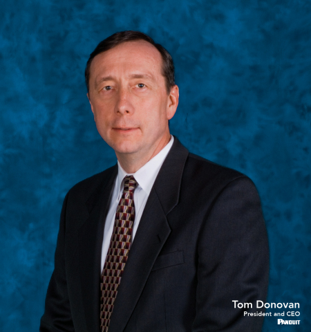 Tom Donovan - President and CEO, Panduit (Photo: Business Wire)