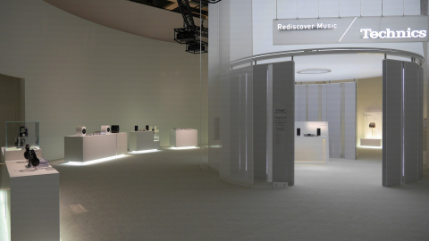 設在IFA2015上的Technics攤位(照片:美國商業資訊)。