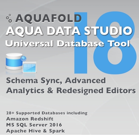 Aqua Data Studio v18（图示：美国商业资讯）