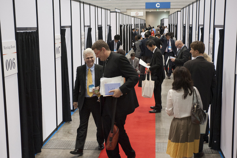 BioJapan 2013 - Partnering Area - (Photo: Business Wire) 
