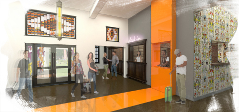 Generator Amsterdam Lobby sketch render (Photo: Business Wire)
