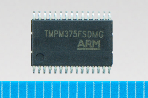 东芝矢量电机控制微控制器：TMPM375FSDMG（照片：美国商业资讯）