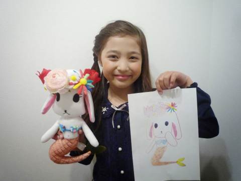 A sample image of a soft toy made based on an original hand drawing (Photo: Business Wire)
